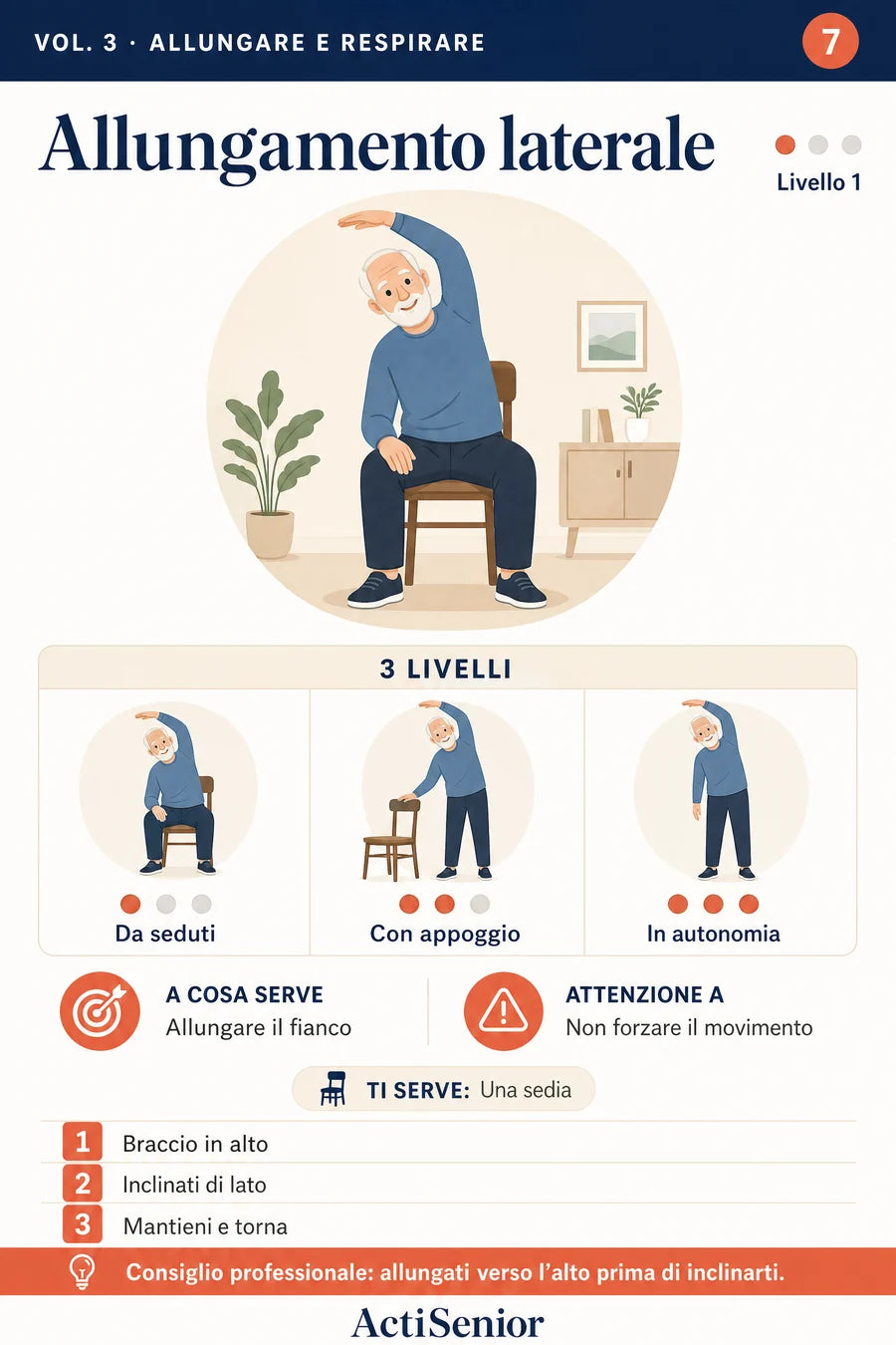 Scheda: allungamento laterale